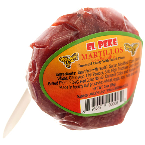 el peke tamarindo con saladito paleta -  -- 16 per box