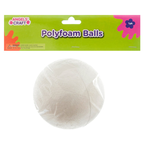 craft foam balls 5 in - #eb-007 -- 12 per box