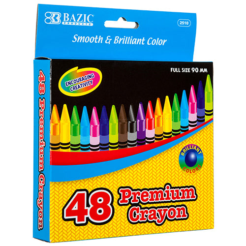 bulk crayon set - 48 colors -- 24 per case