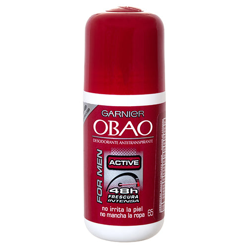 obao deo active men 65gr roll on -  -- 24 per case