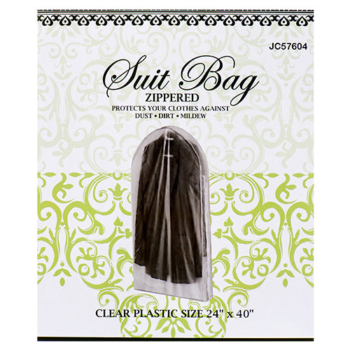 nuvalu suit bags - 24 x 40 deluxe 0.03mm polyethylene  -- 24 per box