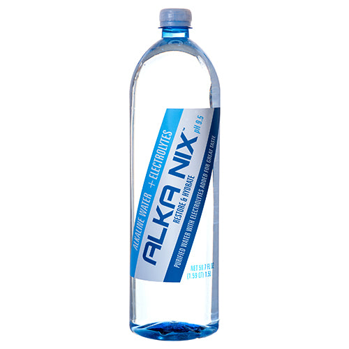 alka nix alkaline water -  - 9.5 ph -- 12 per case