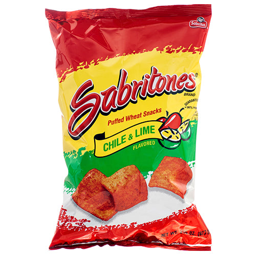 frito lay xvl sabritones wheat puffs lime -- 15 per case