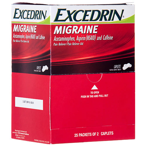 excedrin migraine 25 ct -- 25 per box