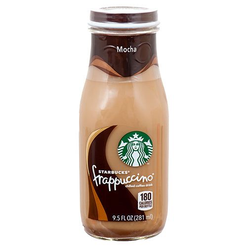 starbucks mocha frappuccino 9.5 oz -- 15 per case