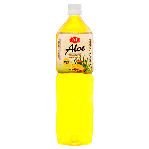 l & l mango aloe vera drink - 1.5l -- 12 per case