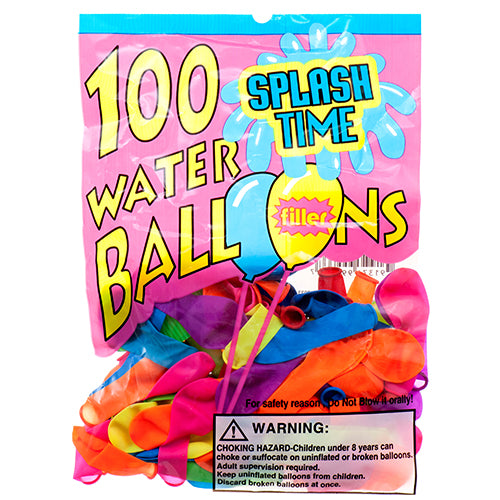 100 count water balloons bulk pack  -- 12 per box