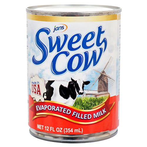 sweet cow evaporated milk 12 oz -- 24 per case