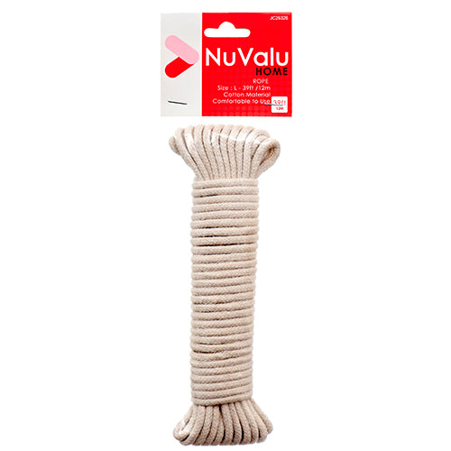 nuvalu cotton rope - 12m -- 24 per box