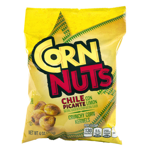 corn nuts 4 oz chili picante -  -- 12 per case