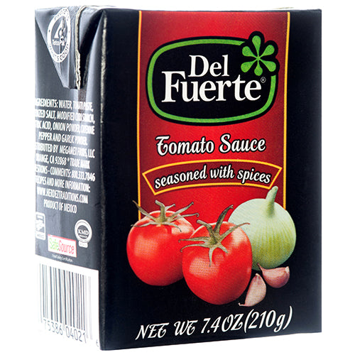 del fuerte tomato sauce - 7.4z -- 24 per case