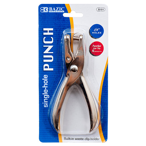 #bazic single hole punch - bulk  -- 24 per box