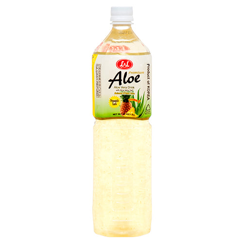 l & l pineapple aloe vera drink - 1.5 l -- 12 per case