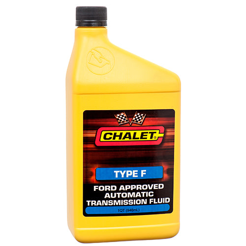 chalet transmission fluid type f - 12 quarts per case -- 12 per case