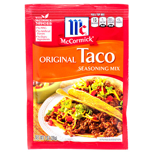 original taco seasoning mix 1oz -- 24 per case