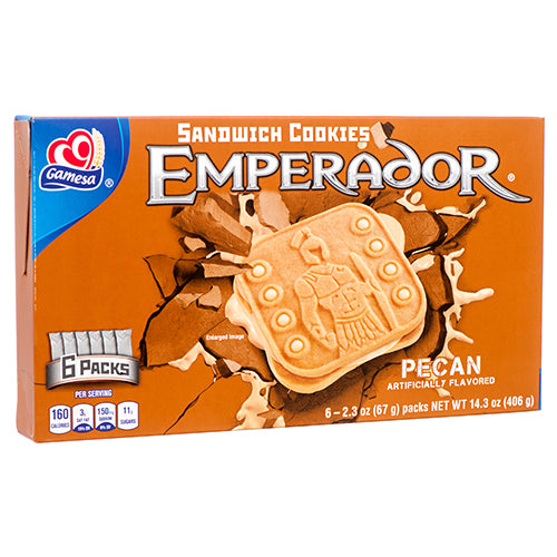 gamesa emperador pecan - 14.3 oz  -- 12 per case