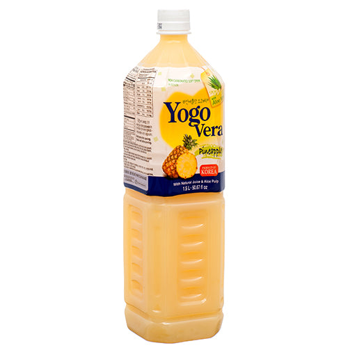 yogo vera pineapple juice - 1.5 l -- 12 per case