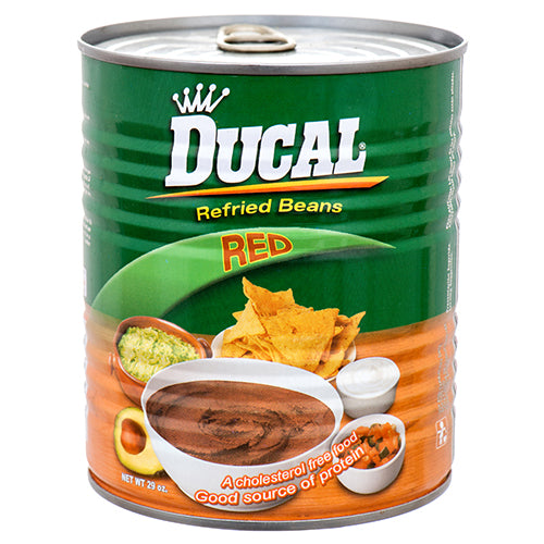 ducal refried red beans   29 oz -- 12 per case