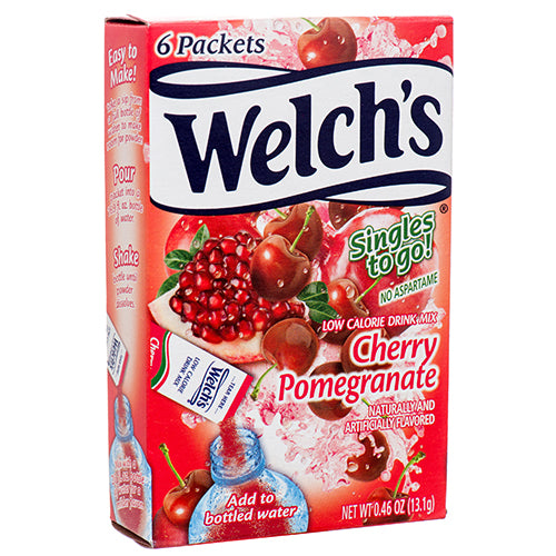 welch s cherry pom singles 6ct -- 12 per case