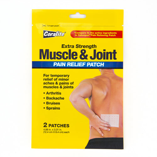 coralite muscle & joint pain relief patch -- 24 per case