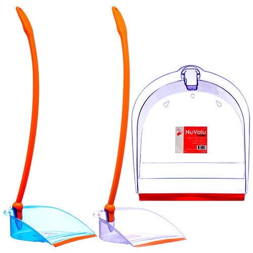 nuvalu foldable dustpan - lightweight - asst colors -- 24 per case