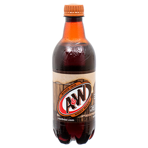 a&w root beer - 16.9 fl oz -- 24 per case