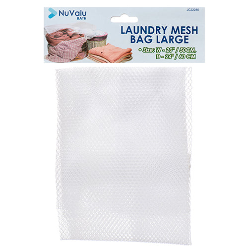 nuvalu laundry mesh bags - large 19.69 in x 23.62 in  -- 24 per box