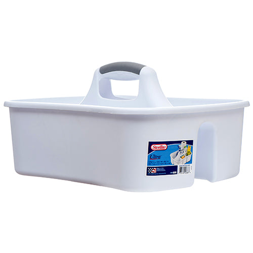 sterilite ultra caddy - white -- 6 per case