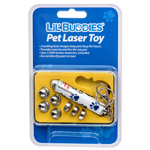 lil buddies pet laser toy - 5 heads -- 24 per box