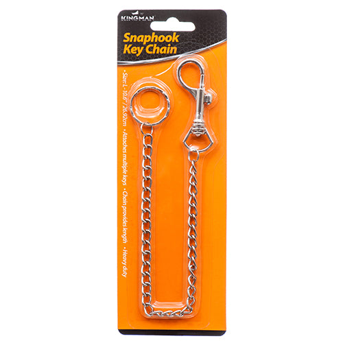 kingman snaphook key chains - 10.6cm  -- 24 per box