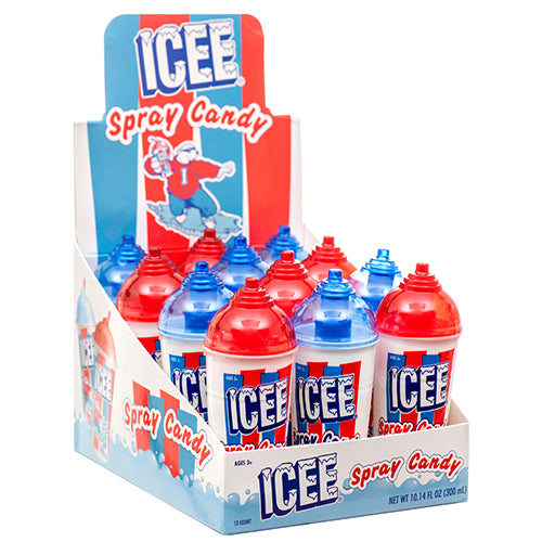 icee spray candy 0.84fl oz -- 12 per box