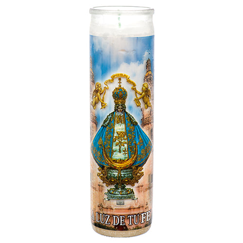 veladora religious candle san juan de los lagos  -- 12 per case