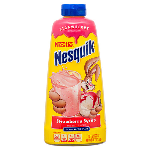 nestle nesquik strawberry syrup -- 6 per case