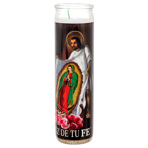 veladora juan diego candle - -  -- 12 per case