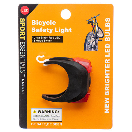 bicycle safety lights - assorted colors -- 24 per case