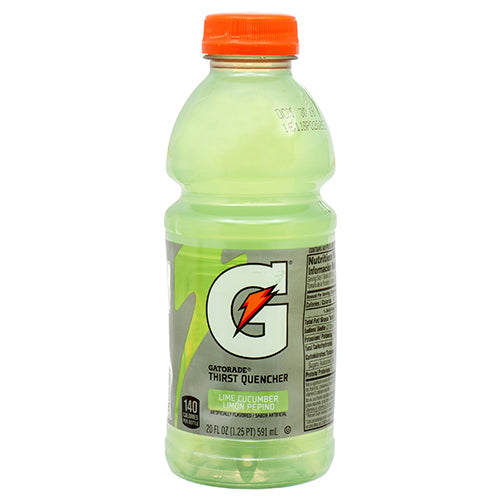 gatorade 20 oz cucumber lime -  -- 24 per case