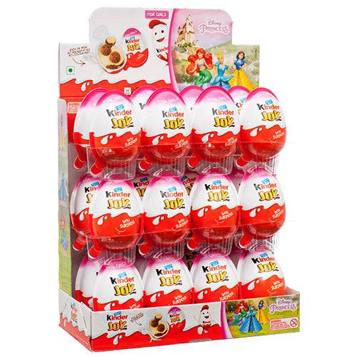 kinder joy surprise egg girl 24ct -- 24 per box