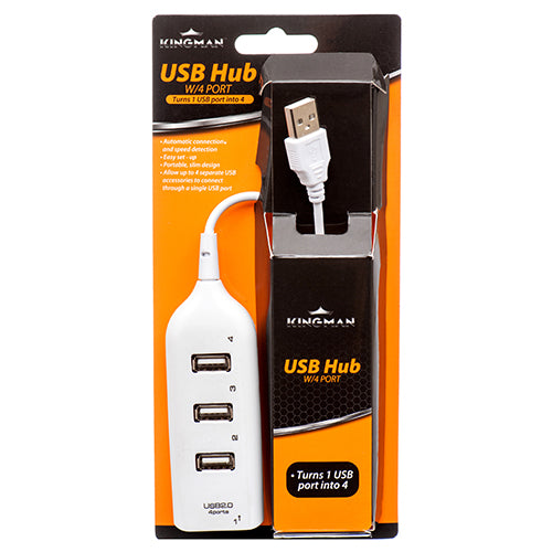 kingman usb hub with 4 ports -- 24 per box