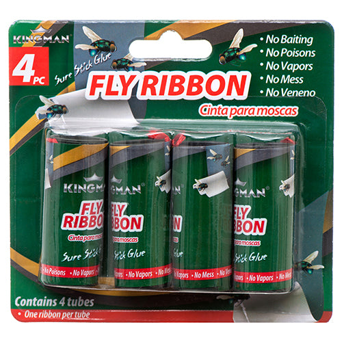 fly ribbon 4pk with blister pack  -- 24 per box