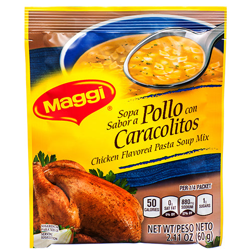 maggi soup 2.1 oz chicken seashell - 24 pack -- 24 per case