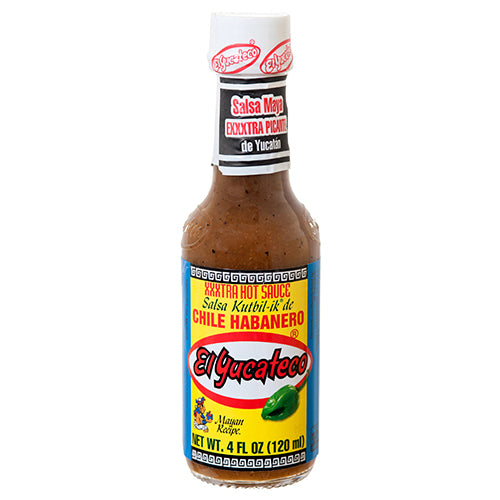 el yucateco habanero sauce xxxtra hot -- 12 per case