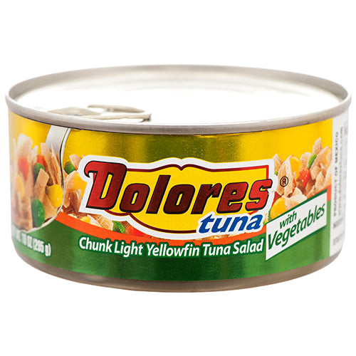 dolores tuna with vegetables 10oz - 24 pack -- 24 per case