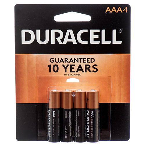 duracell aaa batteries  -- 18 per box