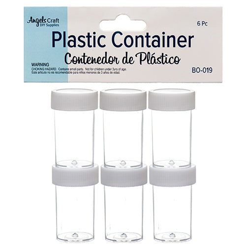 plastic containers - 2 x 1  -- 12 per box