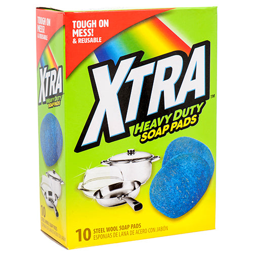 xtra soap pads 10 ct heavy duty -- 24 per case