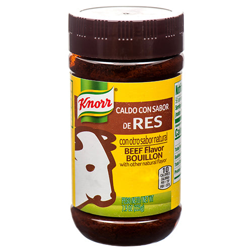 knorr mex beef bouillon in jar 7.9z -- 12 per case