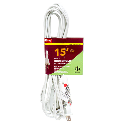 15ft heavy duty extension cords -- 25 per box