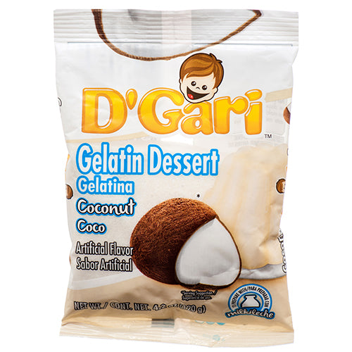 d gari milk gelatin coconut - 24 pack -- 24 per case