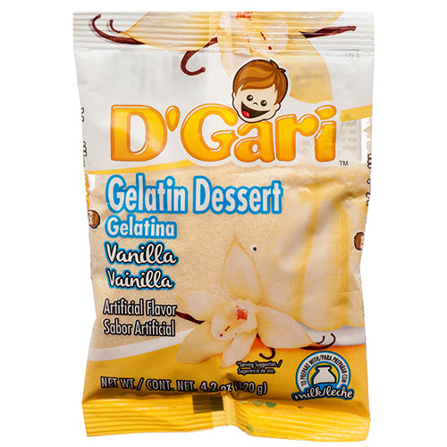 d gari milk gelatin vanilla 4.2oz -- 24 per case