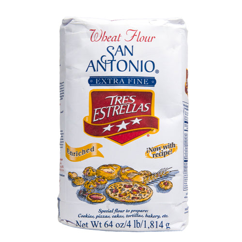 tres estrellas all purpose flour 4lb -- 5 per case